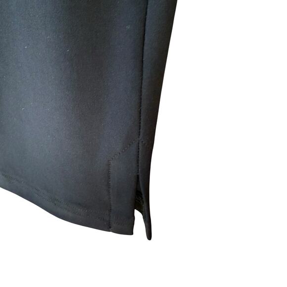 Sympli Black Side Notch Hem Ankle Jersey Pants Size 6 Capsule wardrobe‎ Travel - Picture 3 of 7